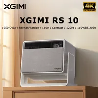 XGIMI RS 10 4K Mini HD Projector Three-color Laser PTZ Projector WiFi Bluetooth Large Screen Smart Home Theater DLP Video Beam