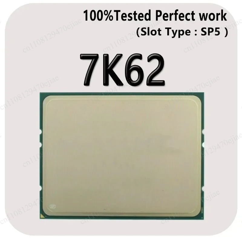 AMD EPYC 7K62 48 Core 96 Thread 2.2GHz CPU 192MB Cache 240W DDR4-2666 Socket SP3 LGA4094 Motherboard Server Workstation