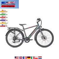 Ebike ES-27.5-CS Electric Bike, 500W Bafang Motor, 48V 15Ah Battery, 27.5* 2.1-inch Woman's Ebike, 25km/h Max Speed,Disc Brakes