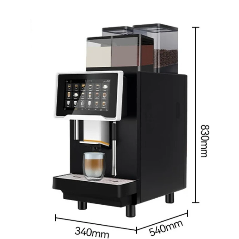 Fully Automatic Commercial Coffee Maker Cafe Office Hotel Convenience Store American Latte