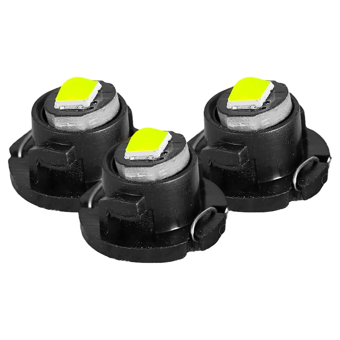 3pcs Green Neo Wedge LED Car Dash Heater Climate Control Backlight Bulbs fit for GMC Chevy Truck Suburban 1988 1989 1990-1994