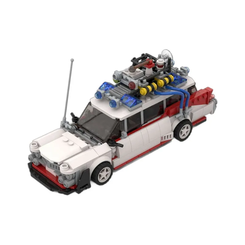 Ghostbusters Ecto-1 Technical Car Movie Merchandise Model Building Block Boys Toy Adults Assembly Xmas Toys Birthday Gifts Kids