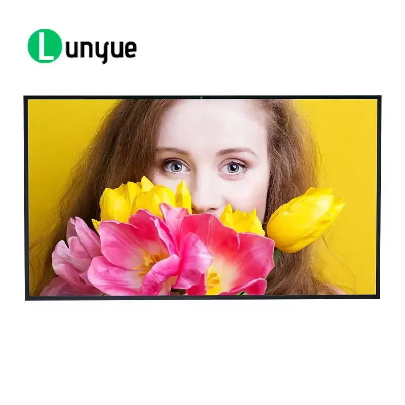 65 75 Inch High Brightness 2000 3000 Nits Sunlight Readable LCD Display Screen For Store Front Window Digital Signage
