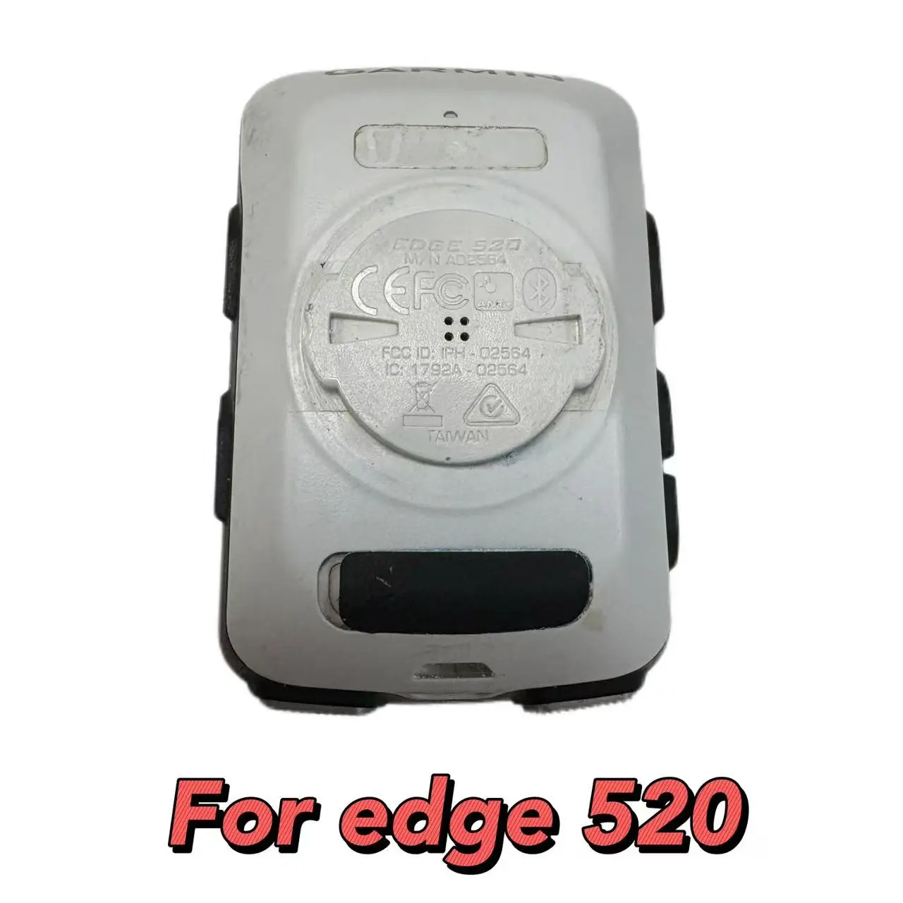 For GARMIN Edge 520 Back Cover Without Battery GPS Handheld Repair Part With Rubber Cap