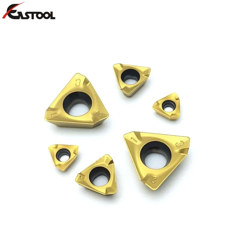 10PCS 3PKT150508R-M High Quality Carbide Insert  3PKT190608R-M/ 3PKT100408R/ 3PKT060308R-M Milling Tool CNC lathe Cutting Tools