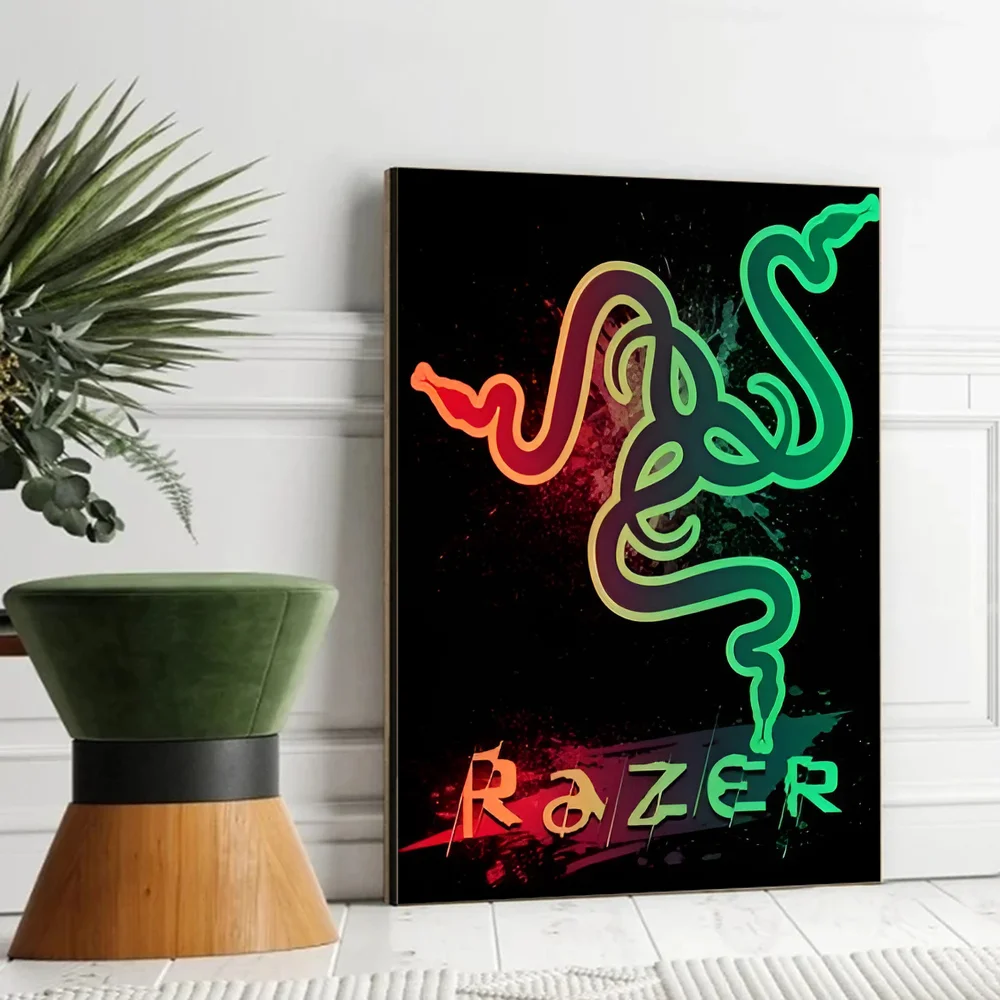 R-Razeres Anime Posters Sticky Fancy Wall Sticker for Living Room Bar Decoration Room Wall Decor