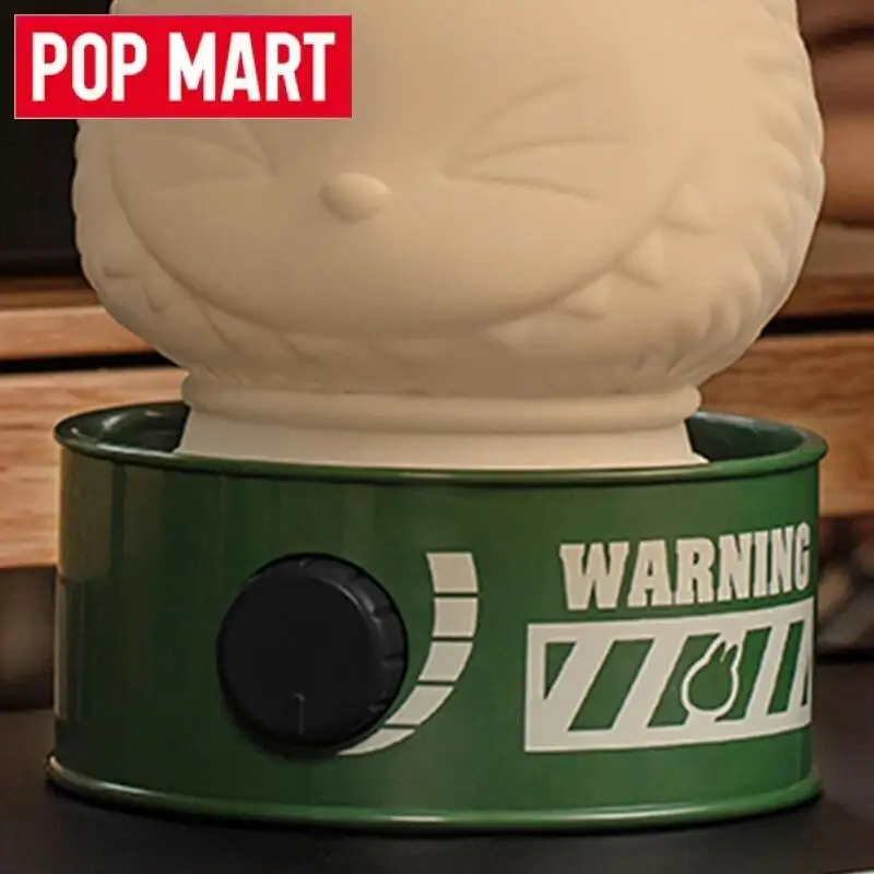 POP MART 몬스터즈 엘프의 집 시리즈 - 비닐 인형 램프 귀여운 장식품 피규어 데스크탑 모델 장난감 홈 데코 소녀 선물