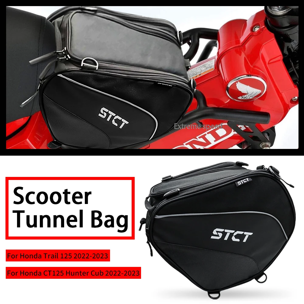 Motorcycle Scooter Tunnel Bag Waterproof Navigation Tank Bag For Honda CT125 Hunter Cub Trail 125 2022-2023 Luggage bag ﻿ 