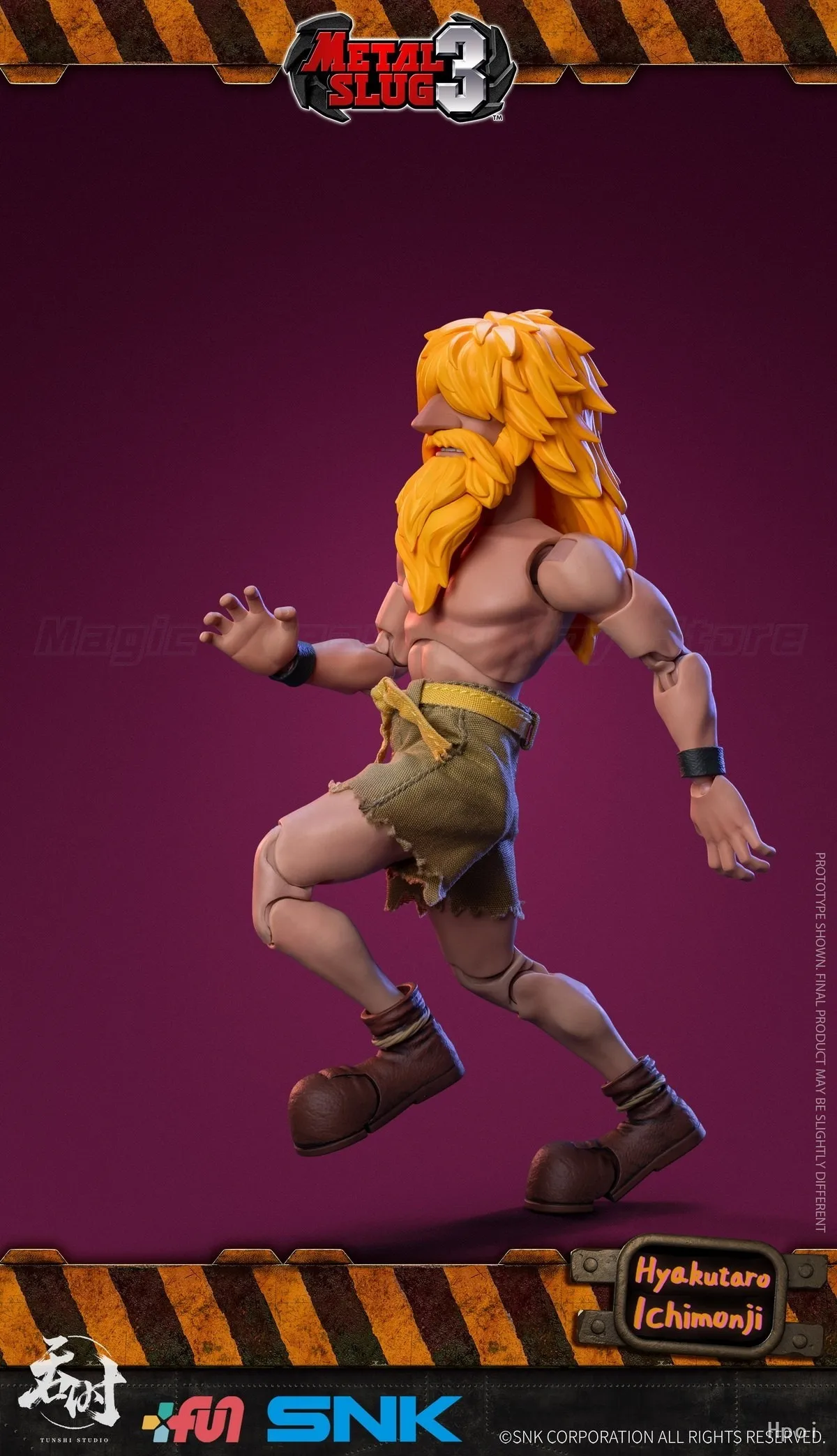 

【In Stock】Original Swallow Studio Metal Slug3 Ichimonji Hayakutaro 1/12 Scale Figures