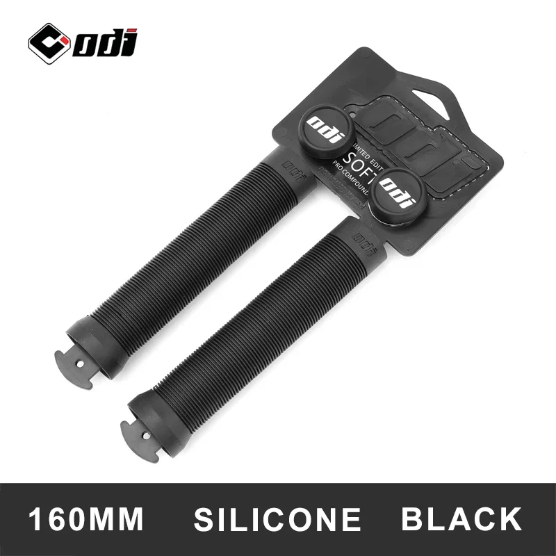 ODI Silikon-Fahrradlenkergriff, 160 mm, erweiterte MTB-Manschette, rutschfeste Mountainbike-Griffe, bequeme MTB-Lenkerabdeckung