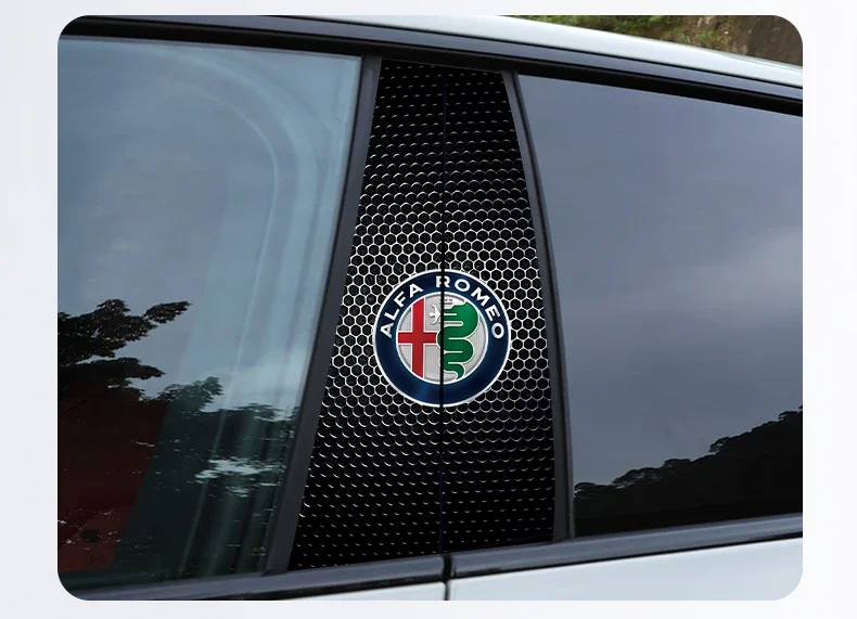 Alfa Romeo B-Stijl Stickers - Installatie-instructie stappen