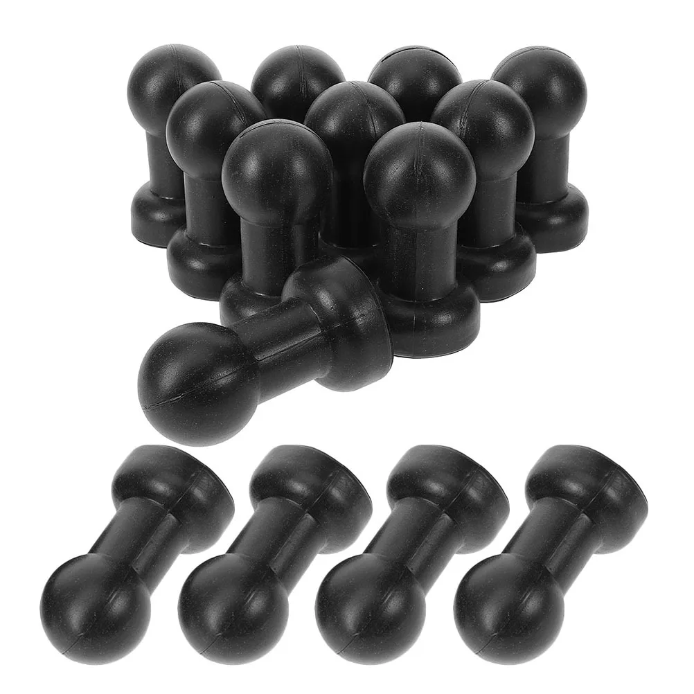 

20Pcs Trampoline Tube Protector 25Mm Plastic Round Cap for Enhanced Safety and Aesthetic in Home Backyards Trampoline Net Caps