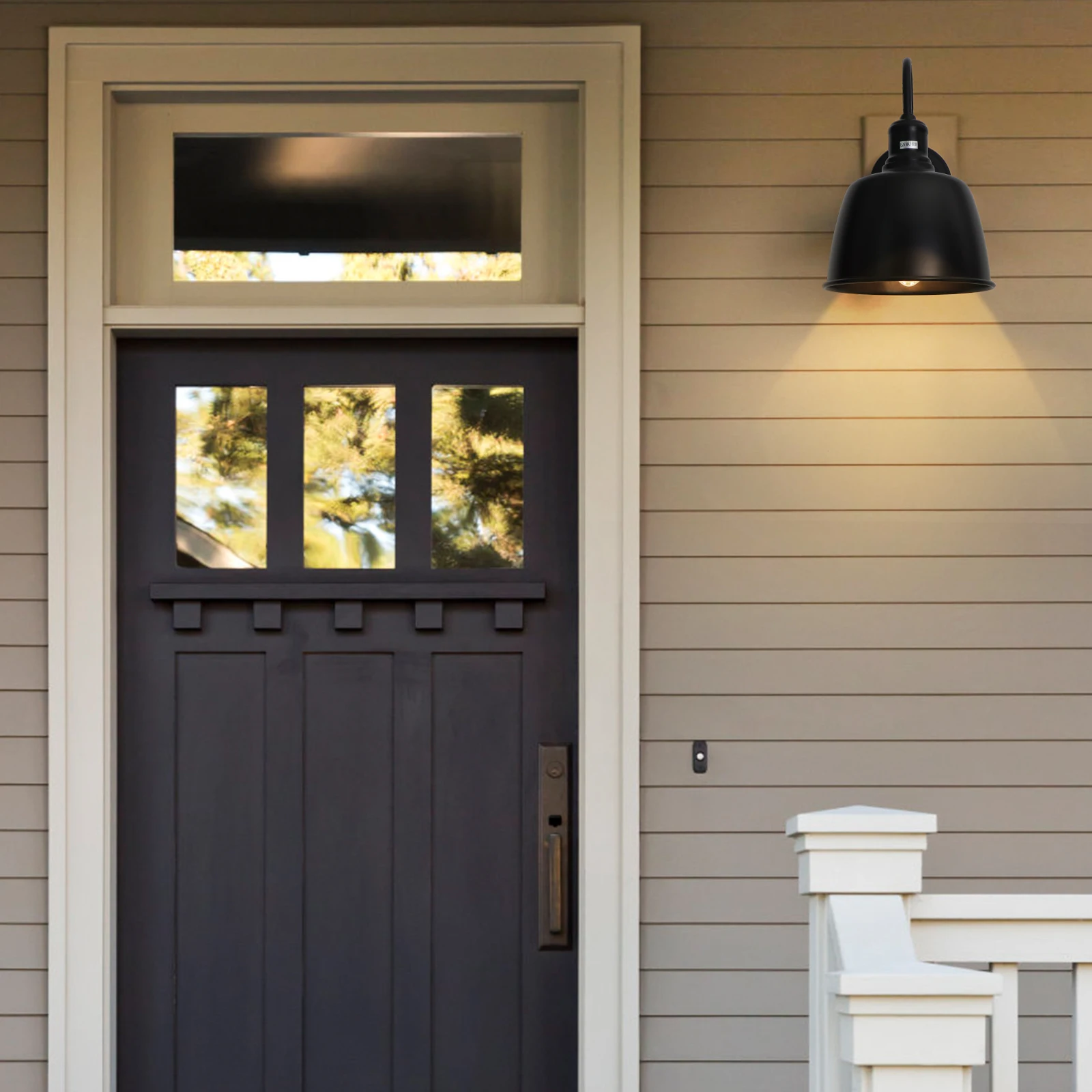 

2 шт. черные настенные светильники, прикроватная лампа для чтения для коридора отеля и украшения дома, подвесное настенное освещение