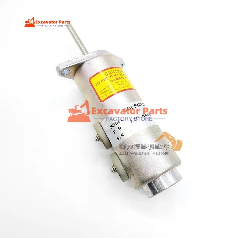 For Caterpillar CAT 330B 3306 Flame extinguisher switch Oil cut-off valve stall solenoid valve 110-6465 Excavator Parts