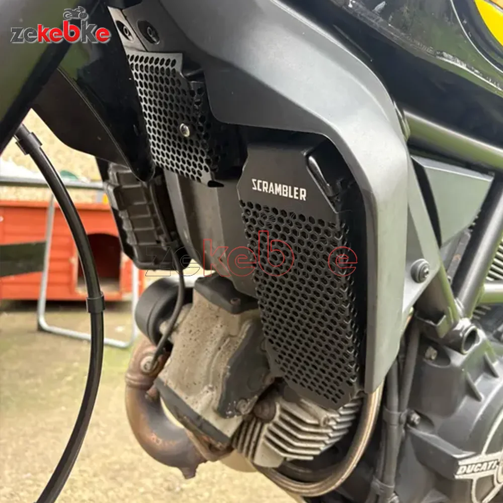 

Oil Cooler Cover Protector For Ducati Monster 797 / 797+ (Plus) 2017-2020 Radiator Shield Grille Guard Motorcycle Accessories