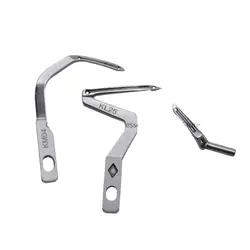 KL25 LP26 KM04 Upper Looper Lower Looper Chain Curved Needle for Four Thread Siruba 747 757 Overlock Sewing Machine