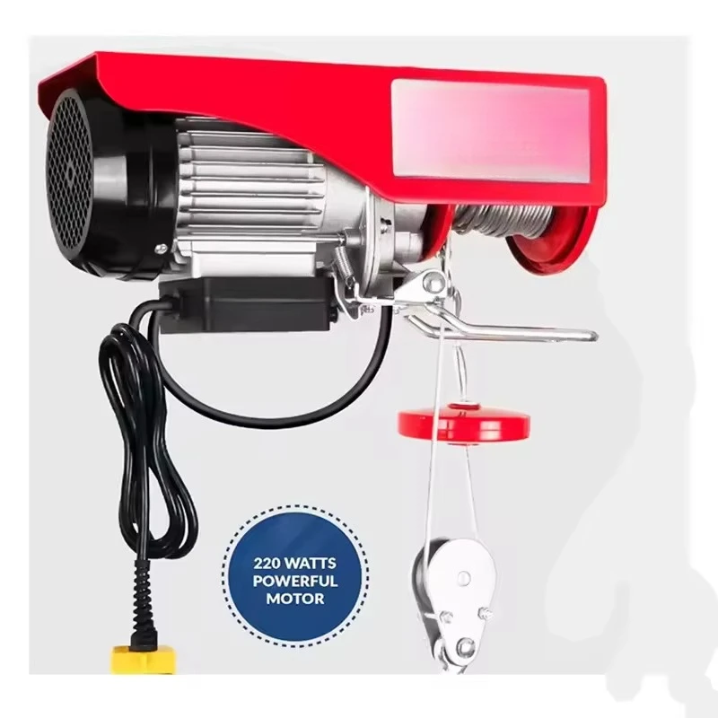 

200kg 300kg 500kg 800kg 1200kg 1500kg Mini Electric Hoist with Advanced Brake System for Industrial Use