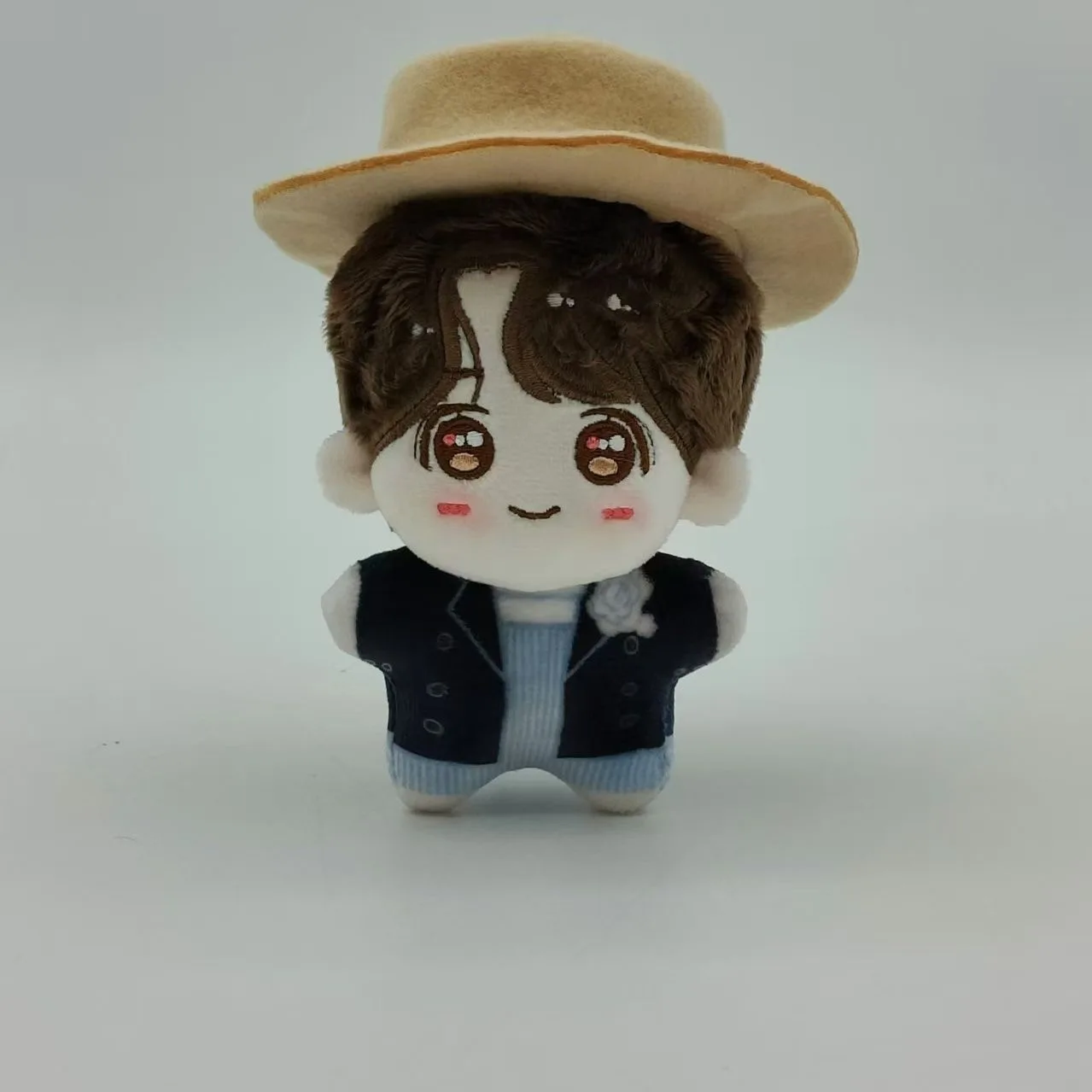 2025 Anime nuevo Original 10cm estrella de mar muñeca de algodón Xiao Zhan Wang Yibo misma muñeca muñeca