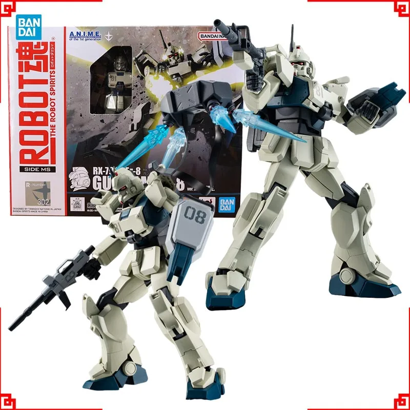 Bandai gundam modelo kit roboto espíritos RX-78G Ez-8 anime figura gunpla kit de construção gundam figuras de ação brinquedos para meninos presente