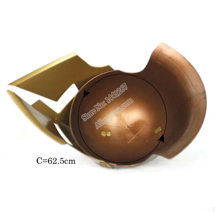 Halloween Stage Performances Ancient Rome Hero Role Cosplay Plastic Helmet Toy