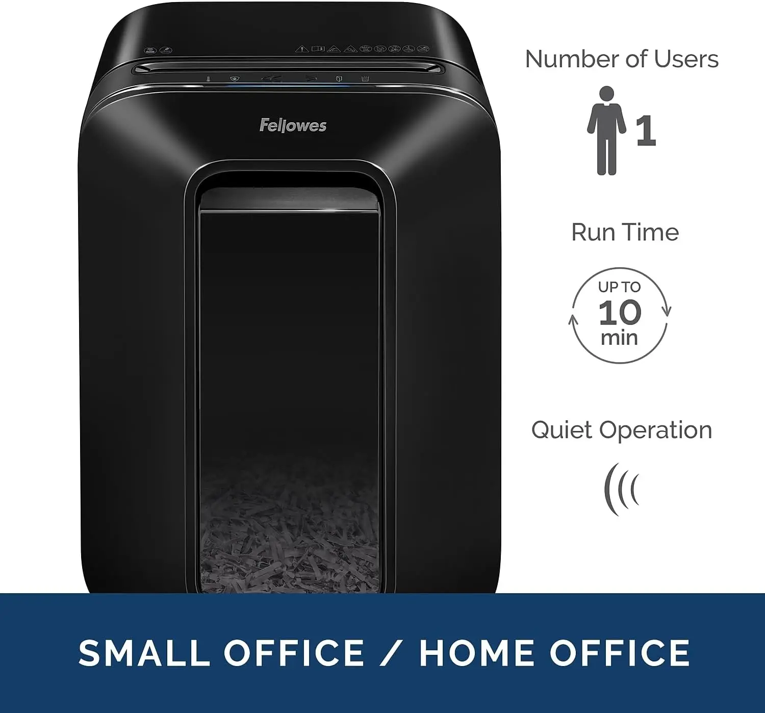 Personal Cross-Cut Paper Shredder with 12-Sheet Capacity