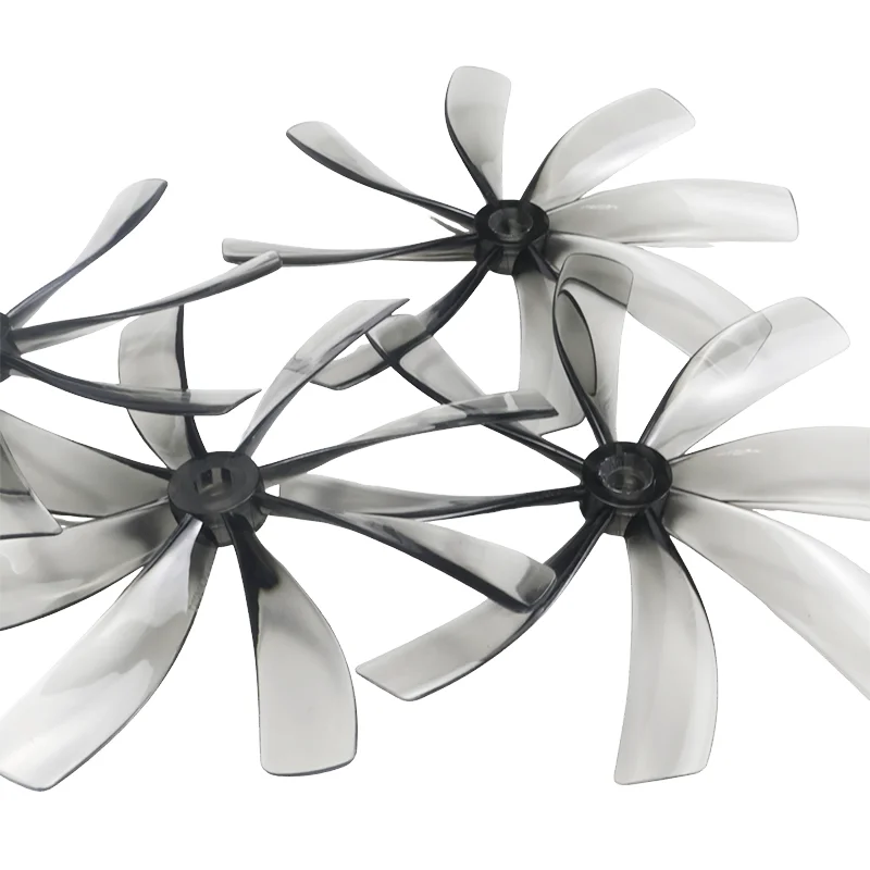 جديد 2 أزواج 89 مللي متر 89x8 8-blade CW CCW 3.5 بوصة المروحة لطائرات السباق بدون طيار FPV كوادكوبتر لتقوم بها بنفسك XXD فرش السيارات توسيع النسخ الاحتياطي #2