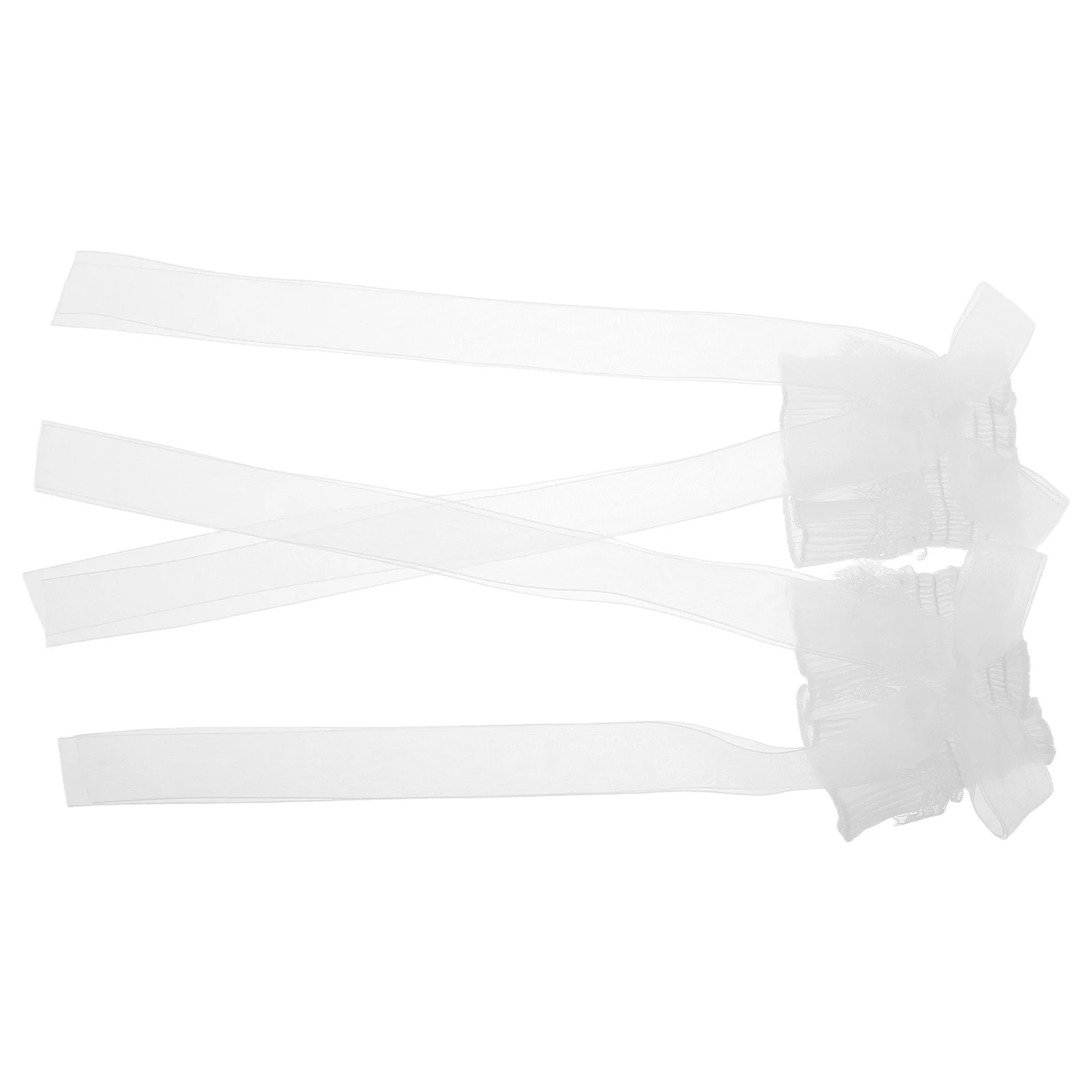 1 زوج الدانتيل أصفاد للذراع القوس قابل للتعديل المرأة العلوي أصفاد للذراع لوليتا فساتين تأثيري الزفاف ملابس رسمية اليد الزخرفية