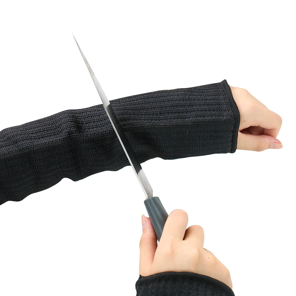 

Устойчивый к порезам рукав для работы на открытом воздухе, защитные грелки для рук, защита от порезов, защита для рук, перчатка, защита локтя, запястья, 1 пара