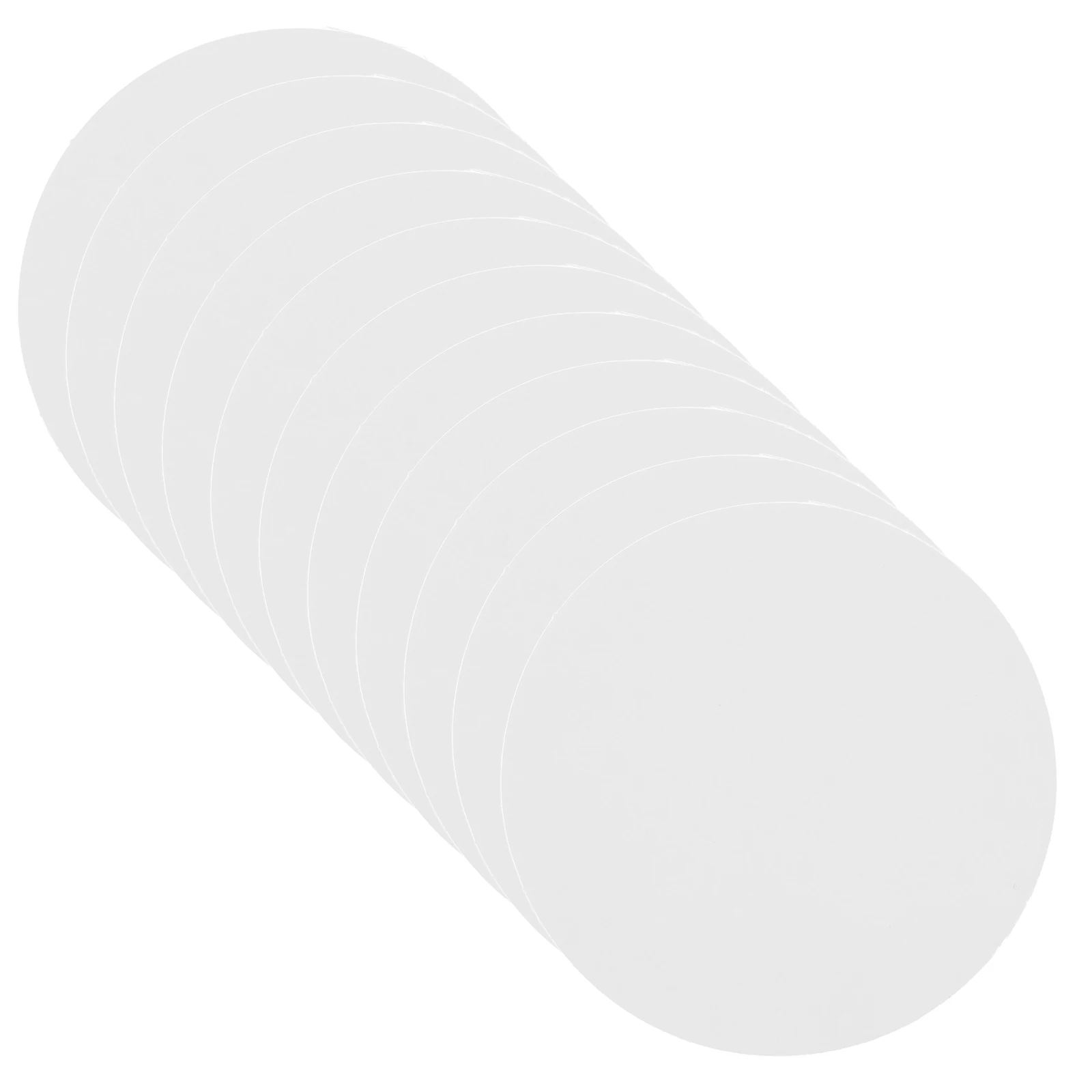 

100 Sheets DIY Round Badge Making Blank Papers Graffiti Craft Sheets Multi-Use Hand Painting Craft Papers DIY Accessory