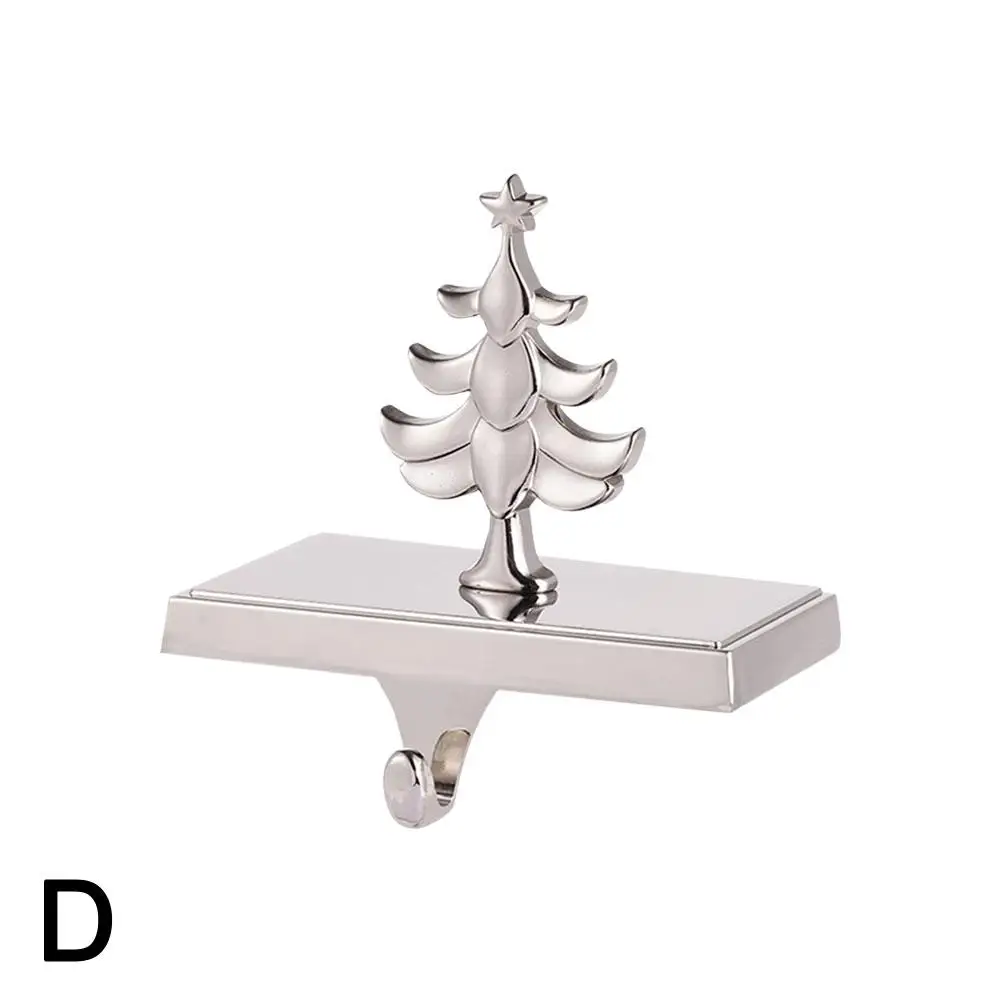 Christmas Stockings Holder Christmas Stocking Hanger Multi-uses Stocking Hooks For Fireplace Christmas Xmas Party Decoratio Z6u6