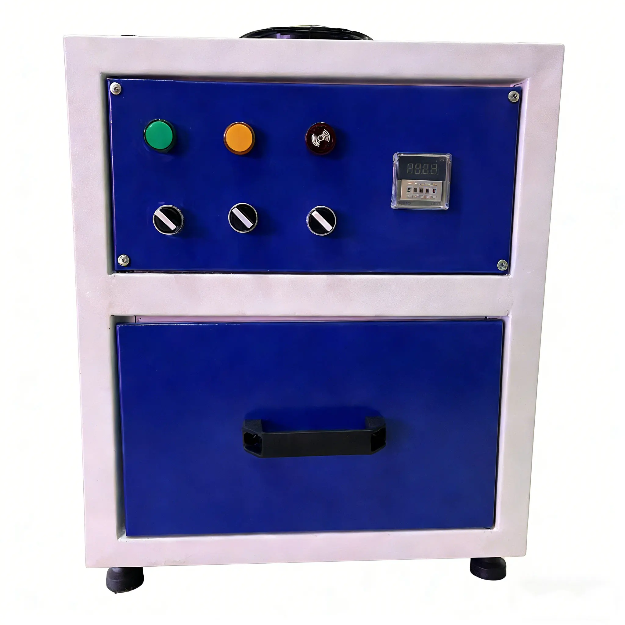 【New】Automatic Small UV Curing Machine 150MM Glue Drawer-style UV Curing Cabinet Steel Plate Paint 28kg Papers Prin