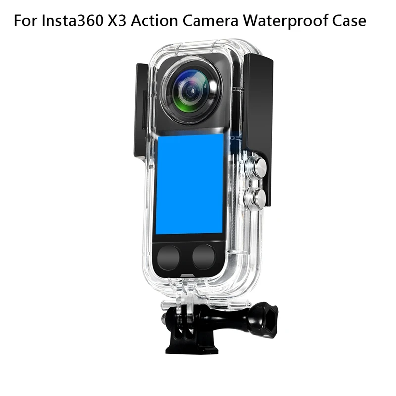 For Insta360 X3 360° Video Camera Portable Waterproof Housings Sealing Submersible Shell Action Camera Accessories