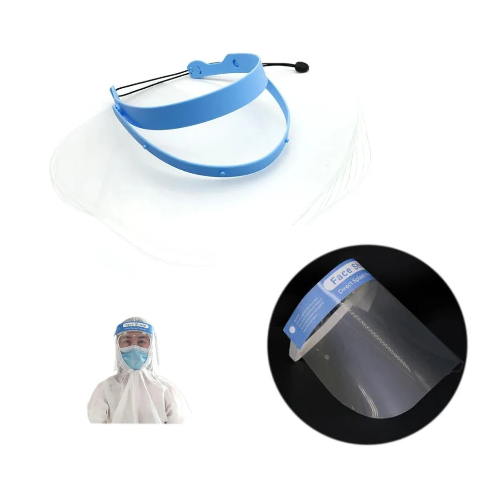 Dental Face Shield Protective Mask High-Definition Isolation Transparent Anti-Droplet Fog Eye Protection