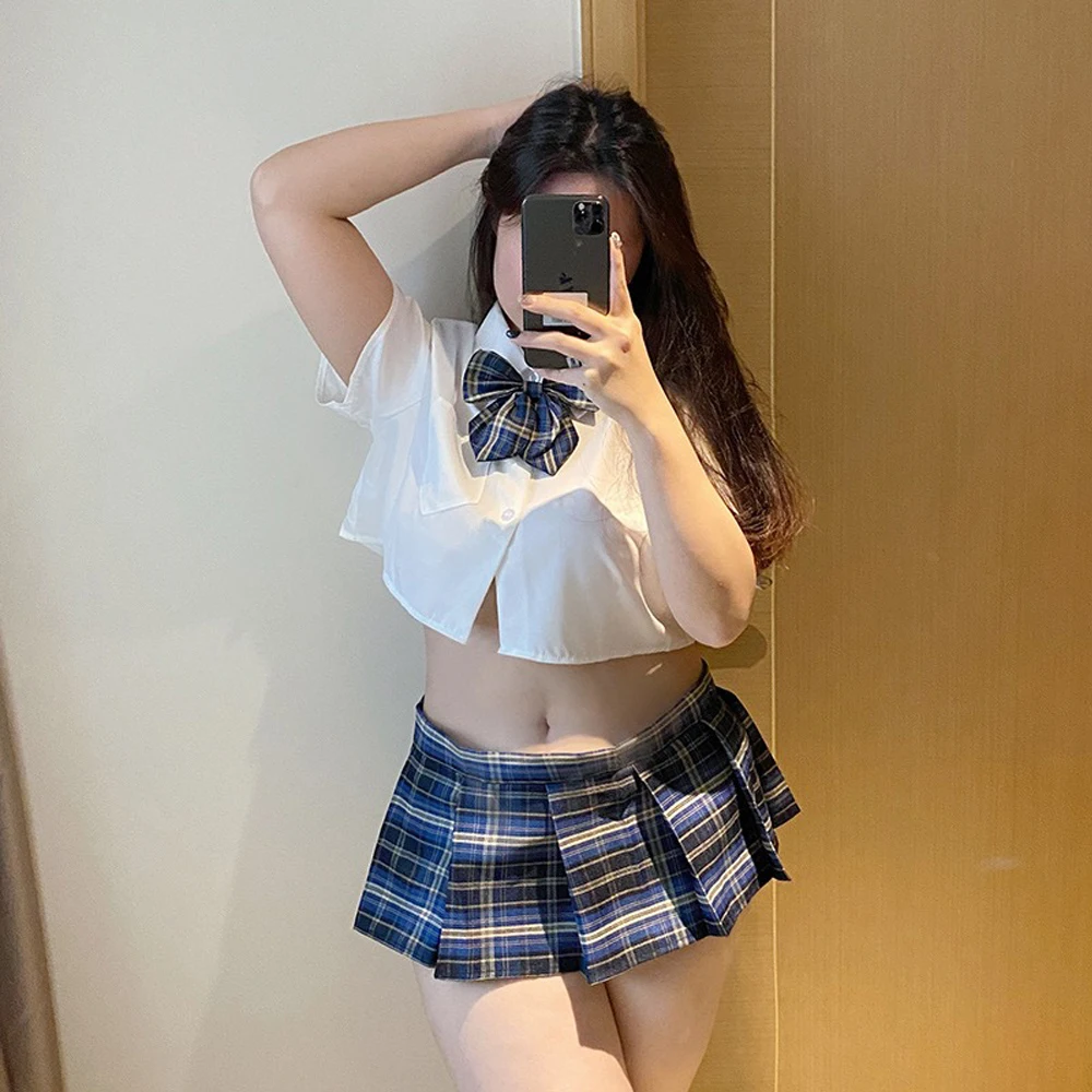 مثير الحرم الجامعي يمزح JK موحدة لعب الأدوار الرغبة النقية الرياح العاطفة إغراء ضيق أضعاف تنورة الملابس الداخلية المثيرة