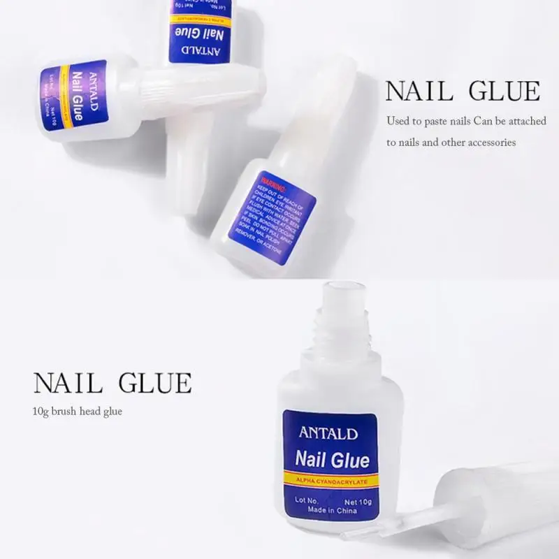 False Nails Easy To Use Salon Quality Lasting Adhesive For 3d Decoration Strong Hold Nail Adhesive Top-selling Nail Adhesive