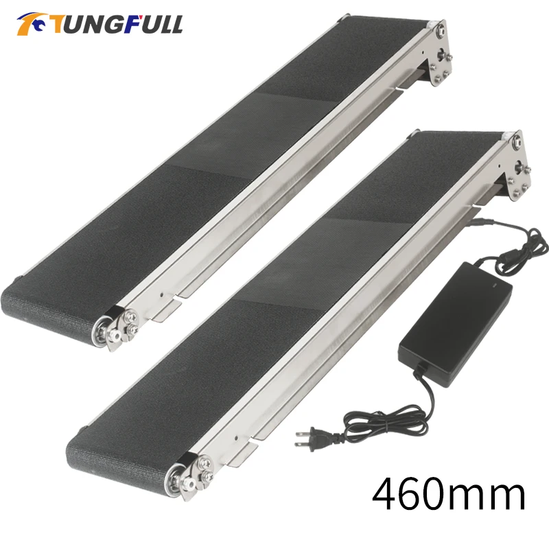 24V DC Mini Conveyor Belt Machine 460mm Stainless Steel Vending Machine Track Cargo Lane Automatic Conveyor Belt