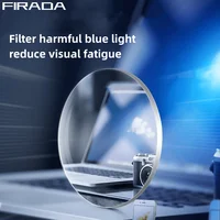 FIRADA-lente antirreflejos para teléfono móvil, 1,56, 1,61, 1,67, 1,74, para ordenador, con prescripción óptica, para lectura de miopía, CR39, con luz azul