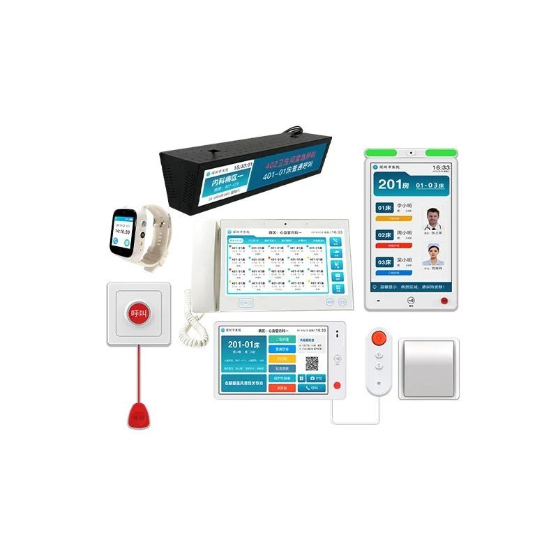 Wireless Call Nurse System para Hospital, Enfermagem Board, Informações Mostrando, Últimas Fashions