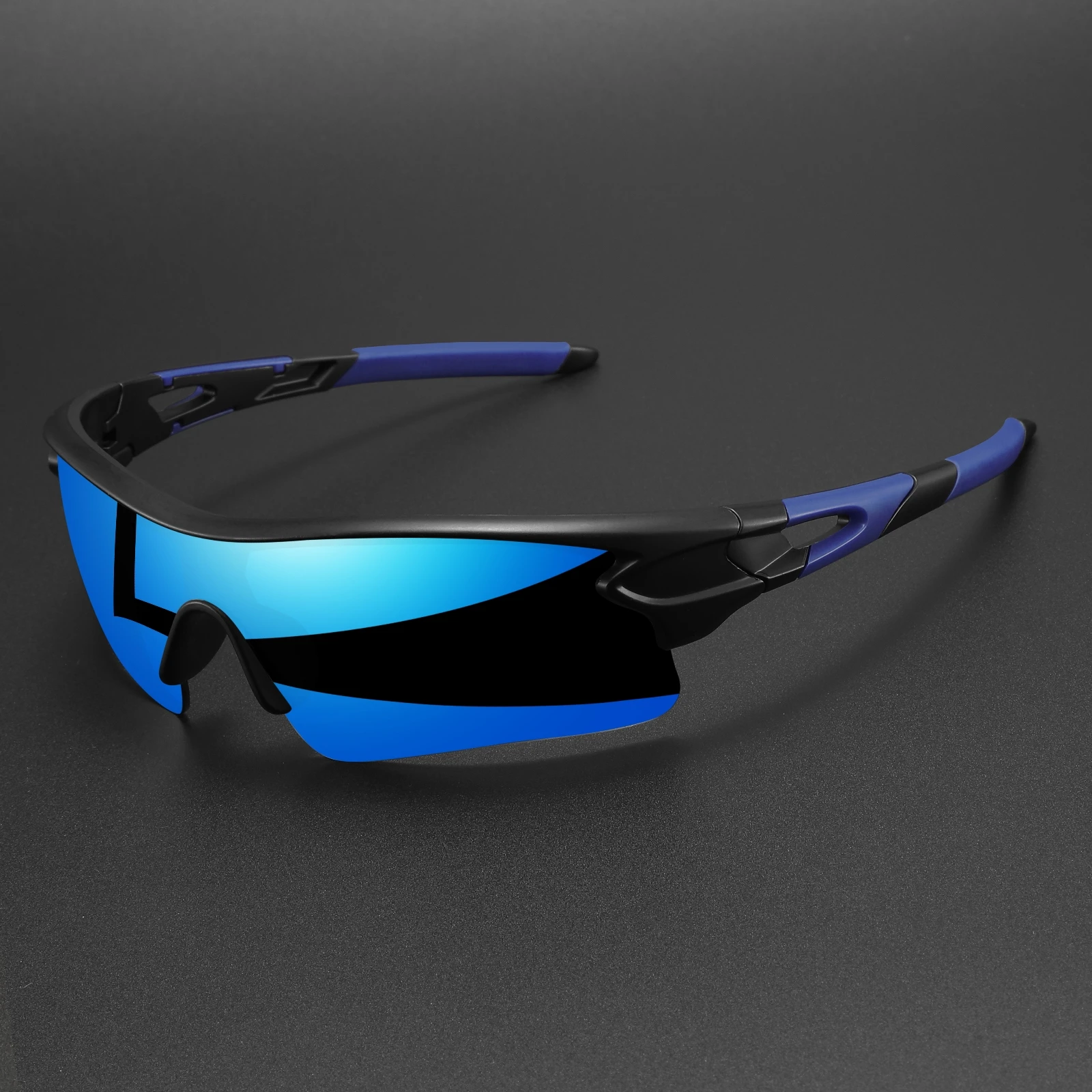 Nieuwe UV400 beschermende sportbril - lichtgewicht full-cover lens, unisex wrap-around voor fietsen, wandelen en dagelijks gebruik