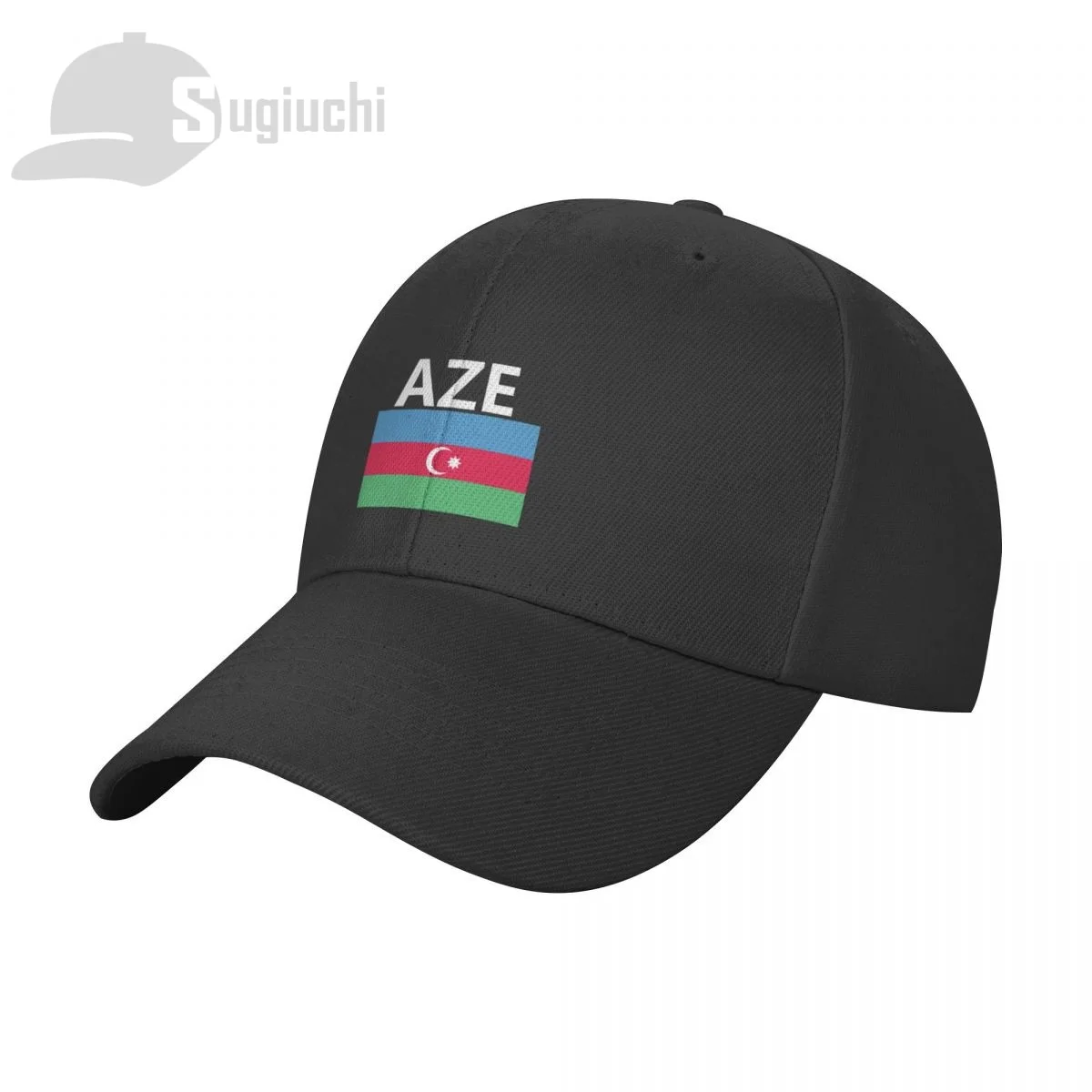 Azerbaijan Country Flag With Letter Sun Baseball Cap Dad Hats Adjustable For Men Women Unisex Cool Outdoor Hat