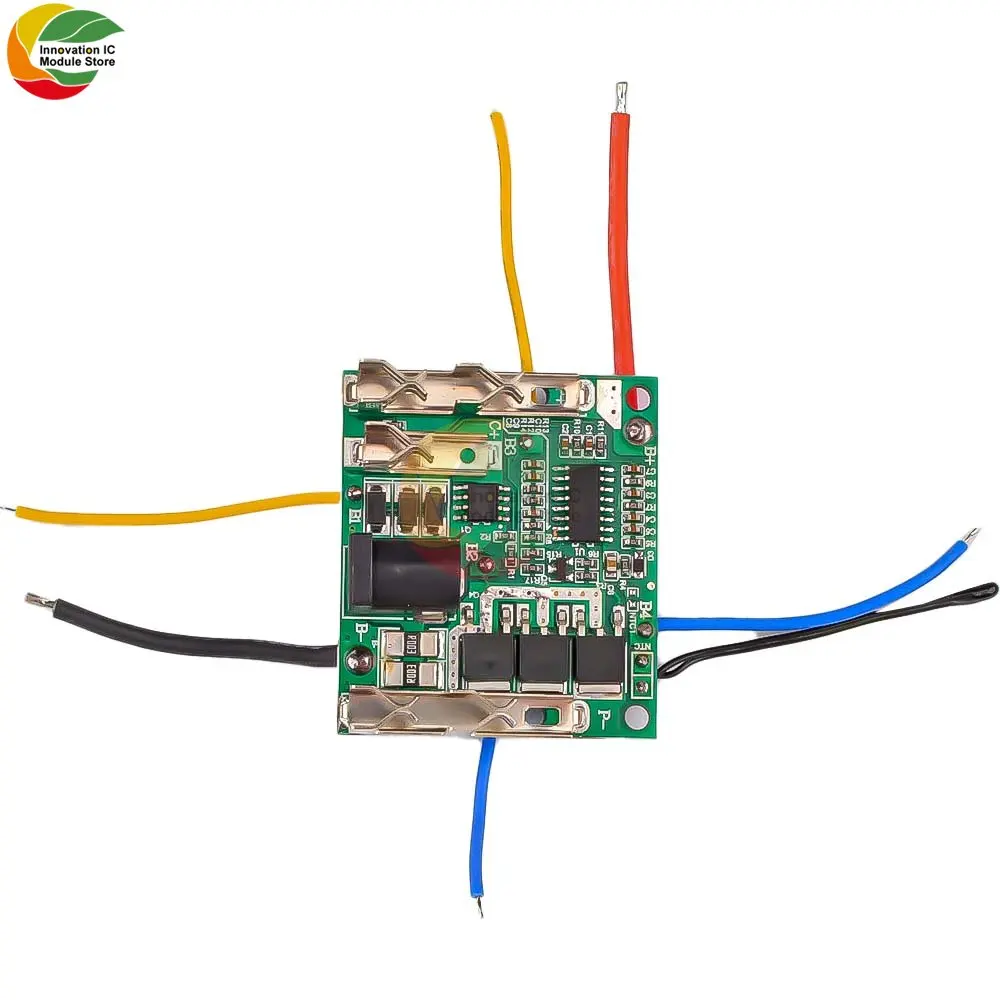 5S 20A Li-ion Lithium Battery Charger Protection Board 18V 21V Battery Charging Protection Board BMS Module For Power Tools