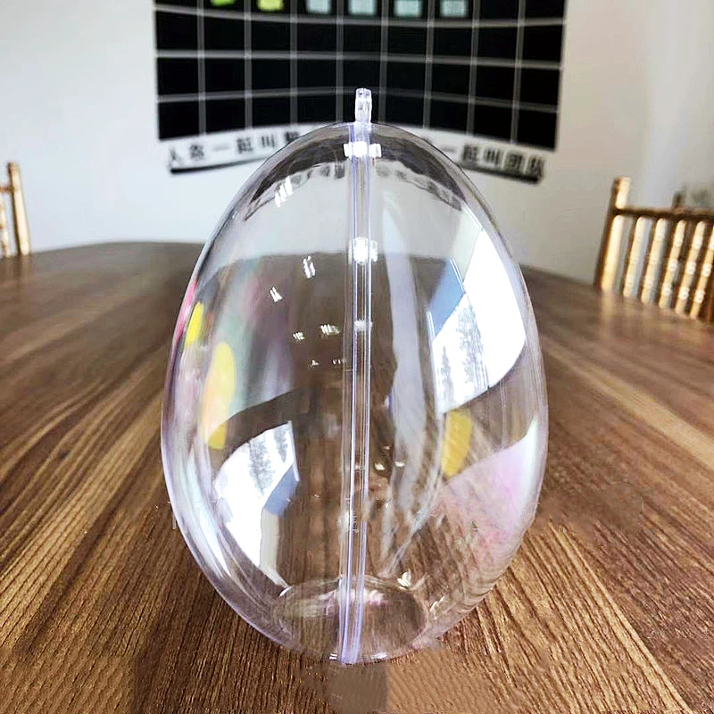 

10 PCS of Egg-shaped Ornament. Size is 14*10 cm. gift box, Easter eggs. Home decoration item display box.