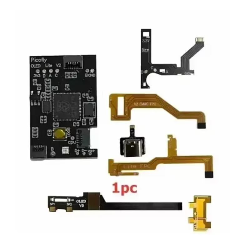 Hwfly Picofly oled RP2040 Raspberry pi pico pic Oled Chip Support Oled Console