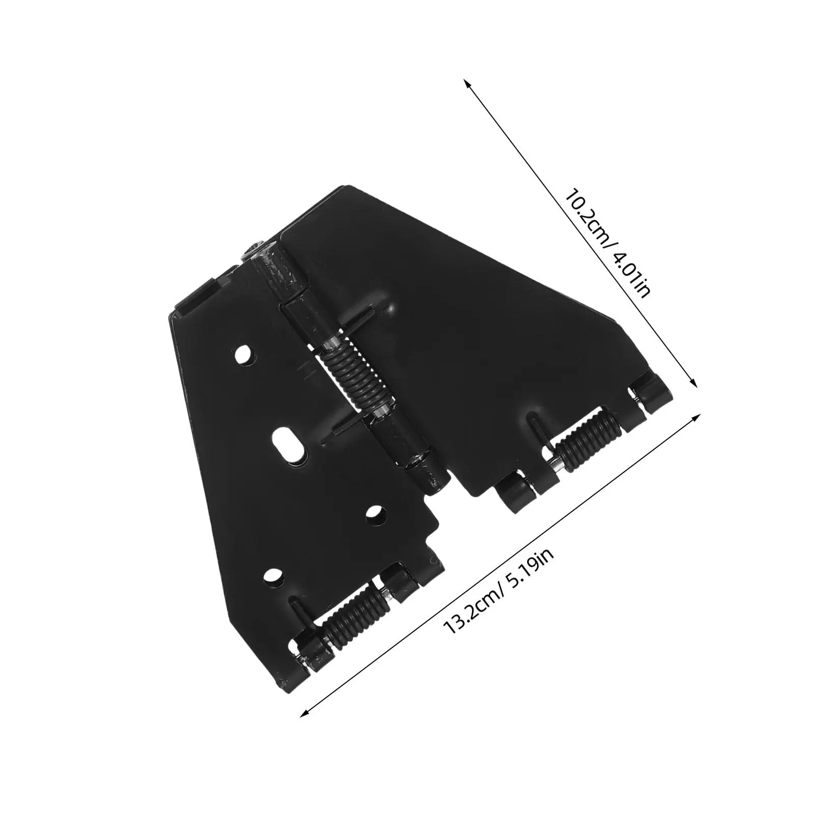 2Pcs Butterfly Leaf Hinges Heavy Duty Folding Table Hardware for Drop Leaf Tables Spring Hinge Mechanism Space Saving Adjustable