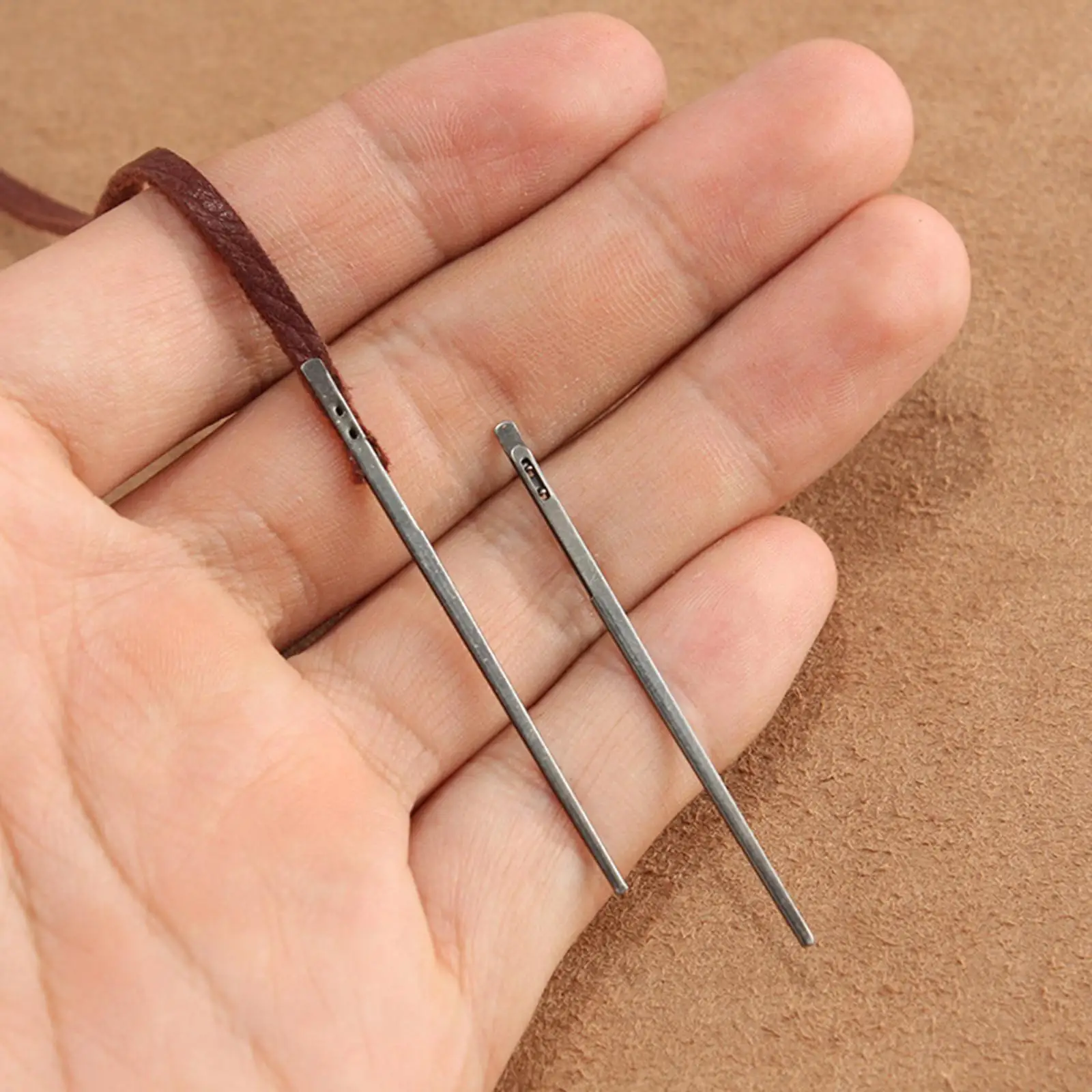 Kit d'accessoires professionnels en cuir pour la fabrication de ceintures en toile et la maroquinerie, avec corde en cuir et tapis de travail