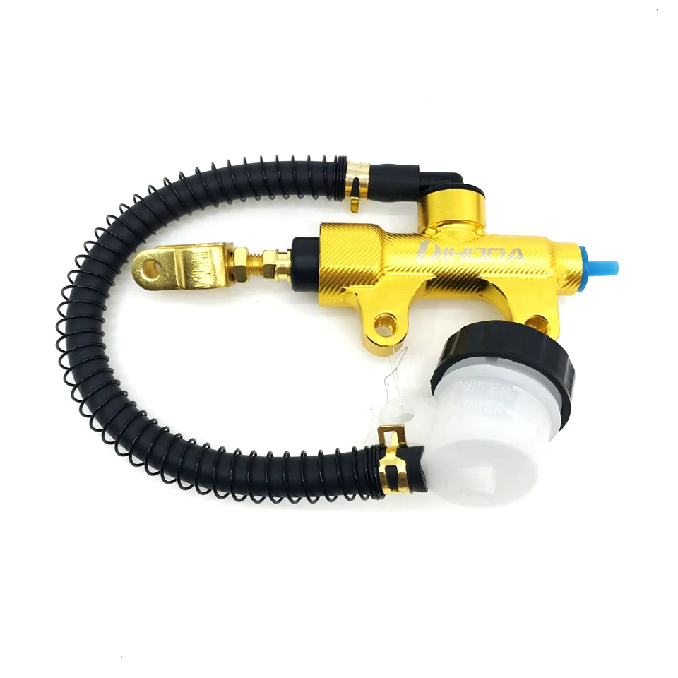 Motorcycle CNC Rear Brake Foot Hydraulic Brake Pump For Suzuki Kawasaki Honda Yamaha Refit Rear Brake Master Cylinder Pump