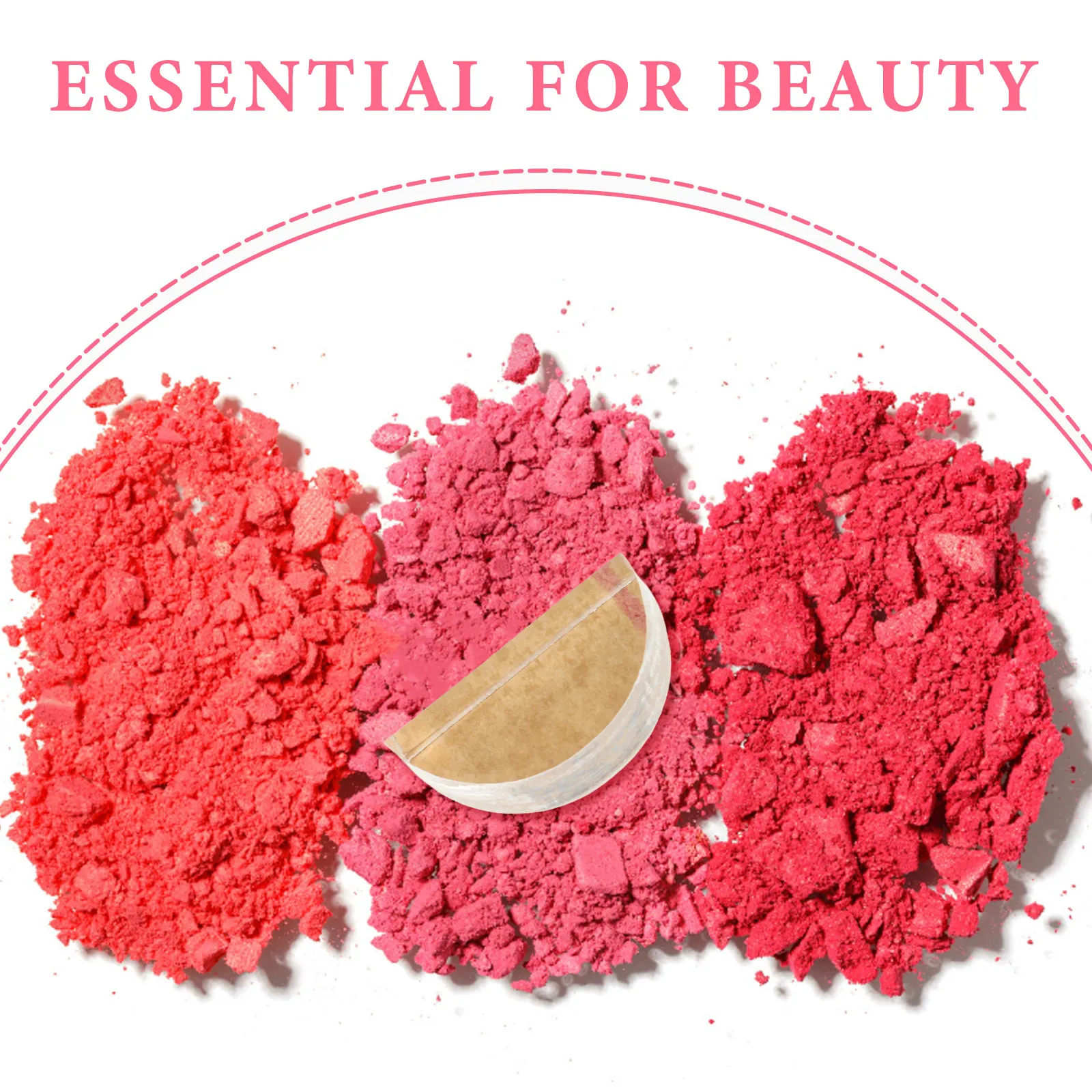 Eyeshadow Pressing Tool Professional Acrylic Stamper for DIY Blush Highlighter Repair Compact Powder Pan Compression