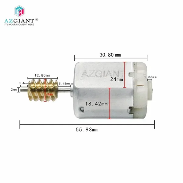 universal auto central door lock actuator motor for Ford KUGA/mazda/land rover/volvo/jaguar carbon brush holder