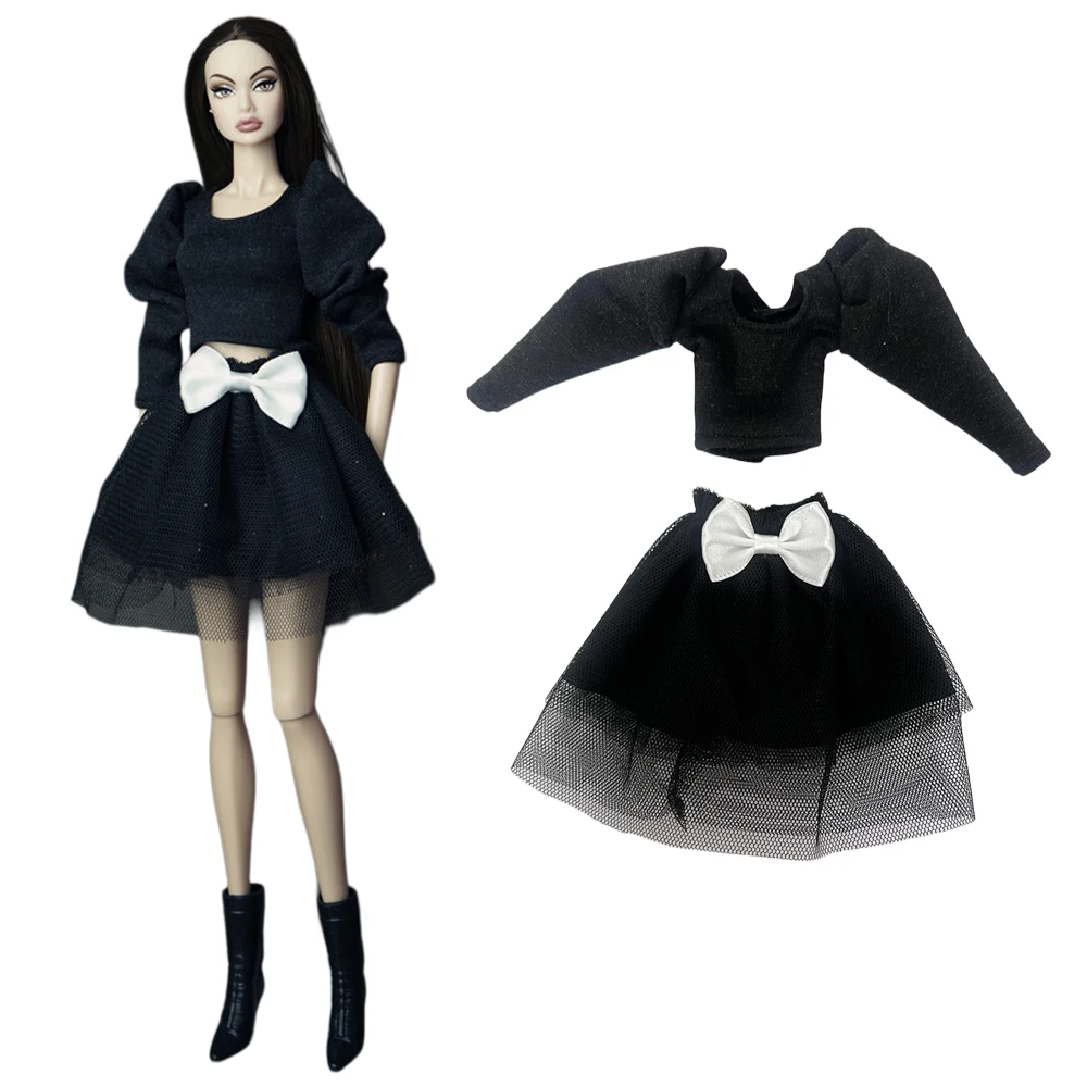 Lot De 21 Vêtements De Poupée Compatibles Barbie 29,5 Cm – 6 Tenues Mode Incluant Veste En Cuir, Jean, Robes, Chaussures – Cadeau Idéal Pour Filles
