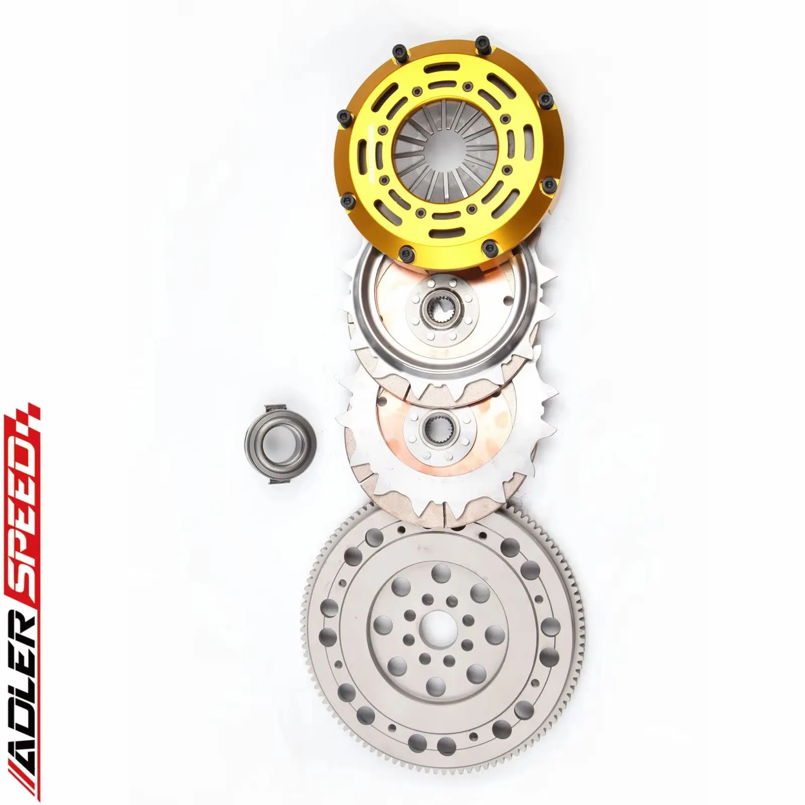 

For 1998-2008 TOYOTA COROLLA 1.8L 5 SPEED ADLERSPEED Racing Clutch Twin Disc Kit